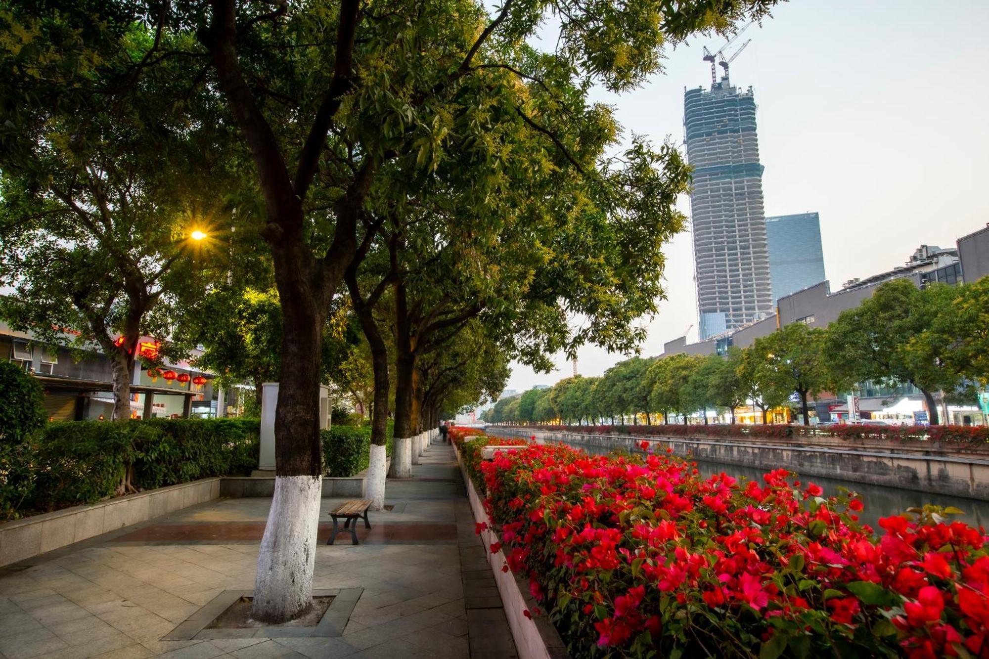Meihao Mingyue Hotel International Finance City Keyun Road Metro Branch Guangzhou Exteriör bild