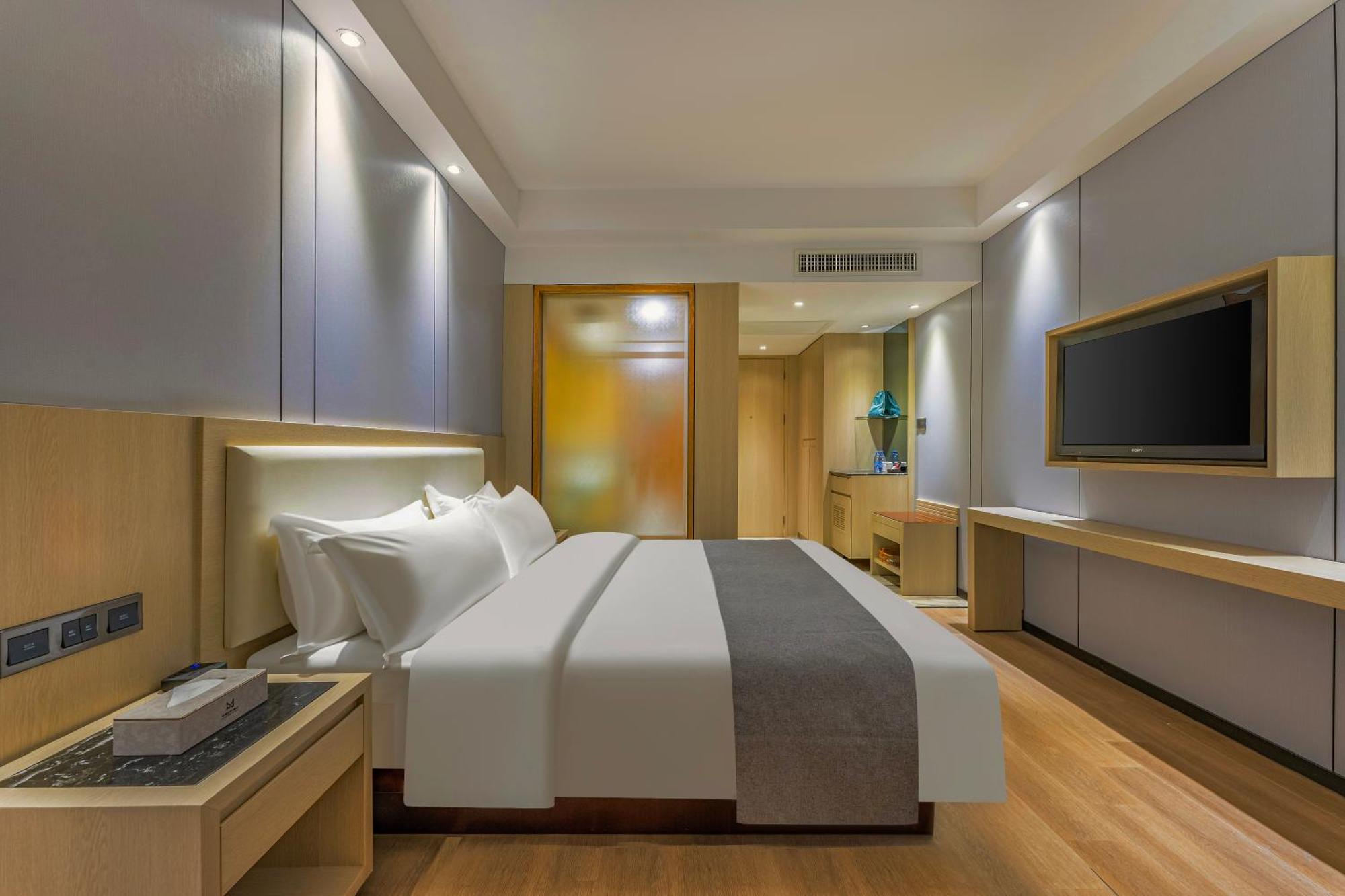 Meihao Mingyue Hotel International Finance City Keyun Road Metro Branch Guangzhou Exteriör bild