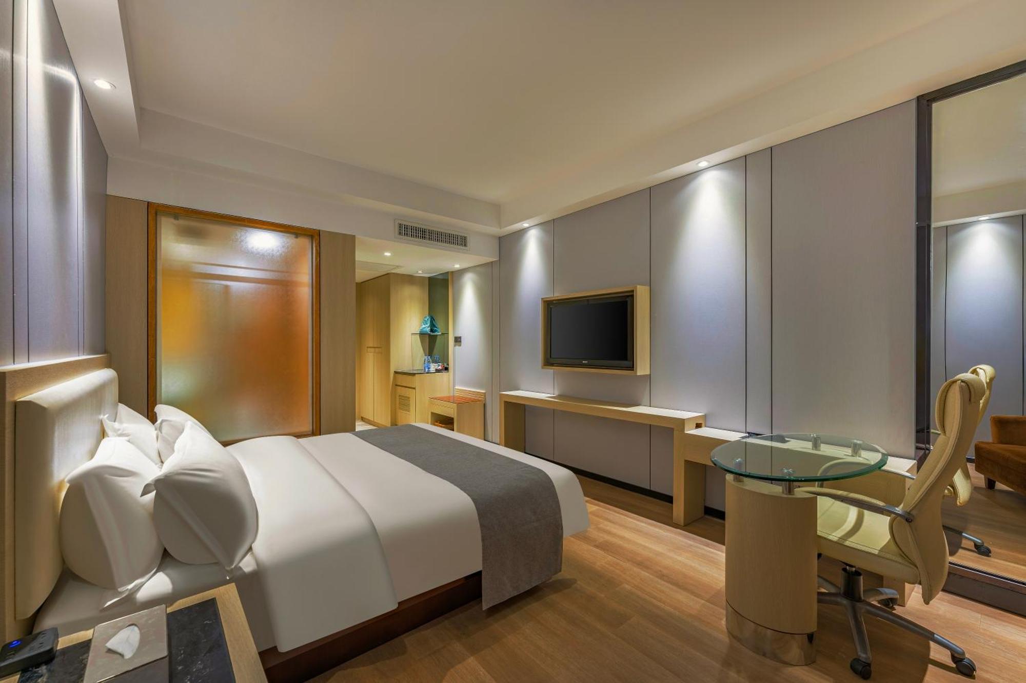 Meihao Mingyue Hotel International Finance City Keyun Road Metro Branch Guangzhou Exteriör bild