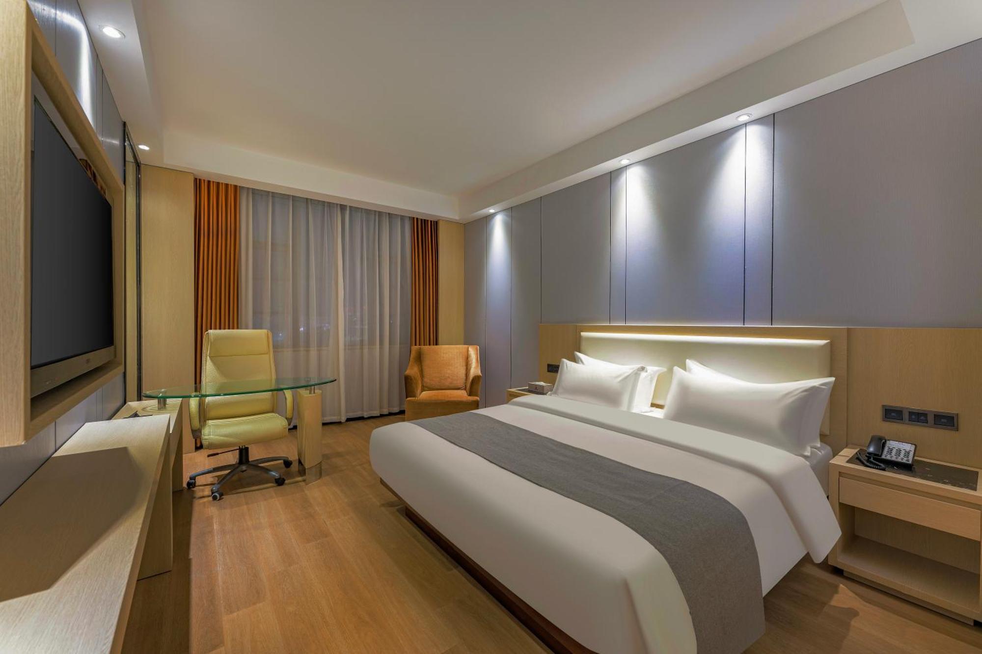 Meihao Mingyue Hotel International Finance City Keyun Road Metro Branch Guangzhou Exteriör bild