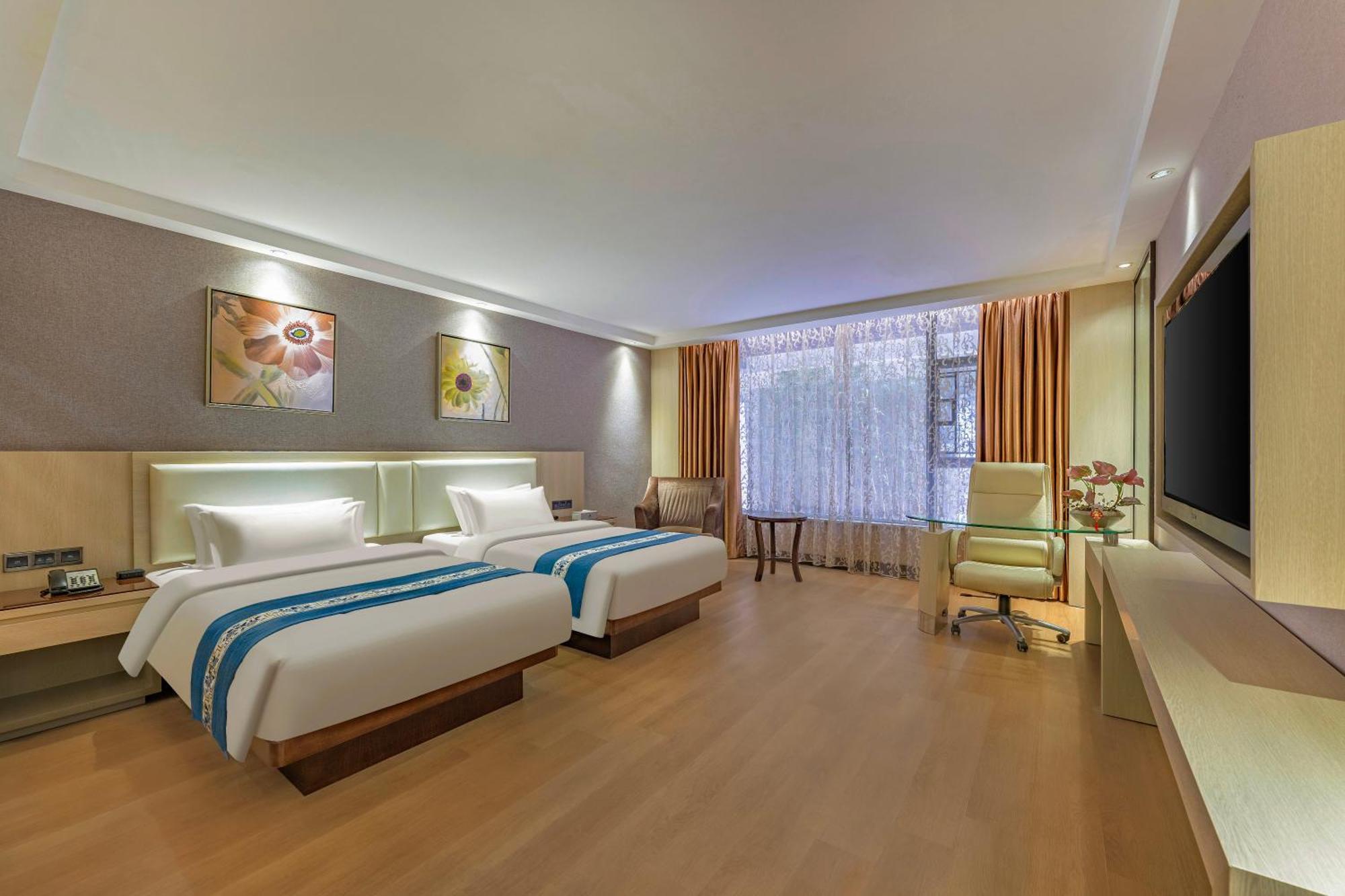 Meihao Mingyue Hotel International Finance City Keyun Road Metro Branch Guangzhou Exteriör bild