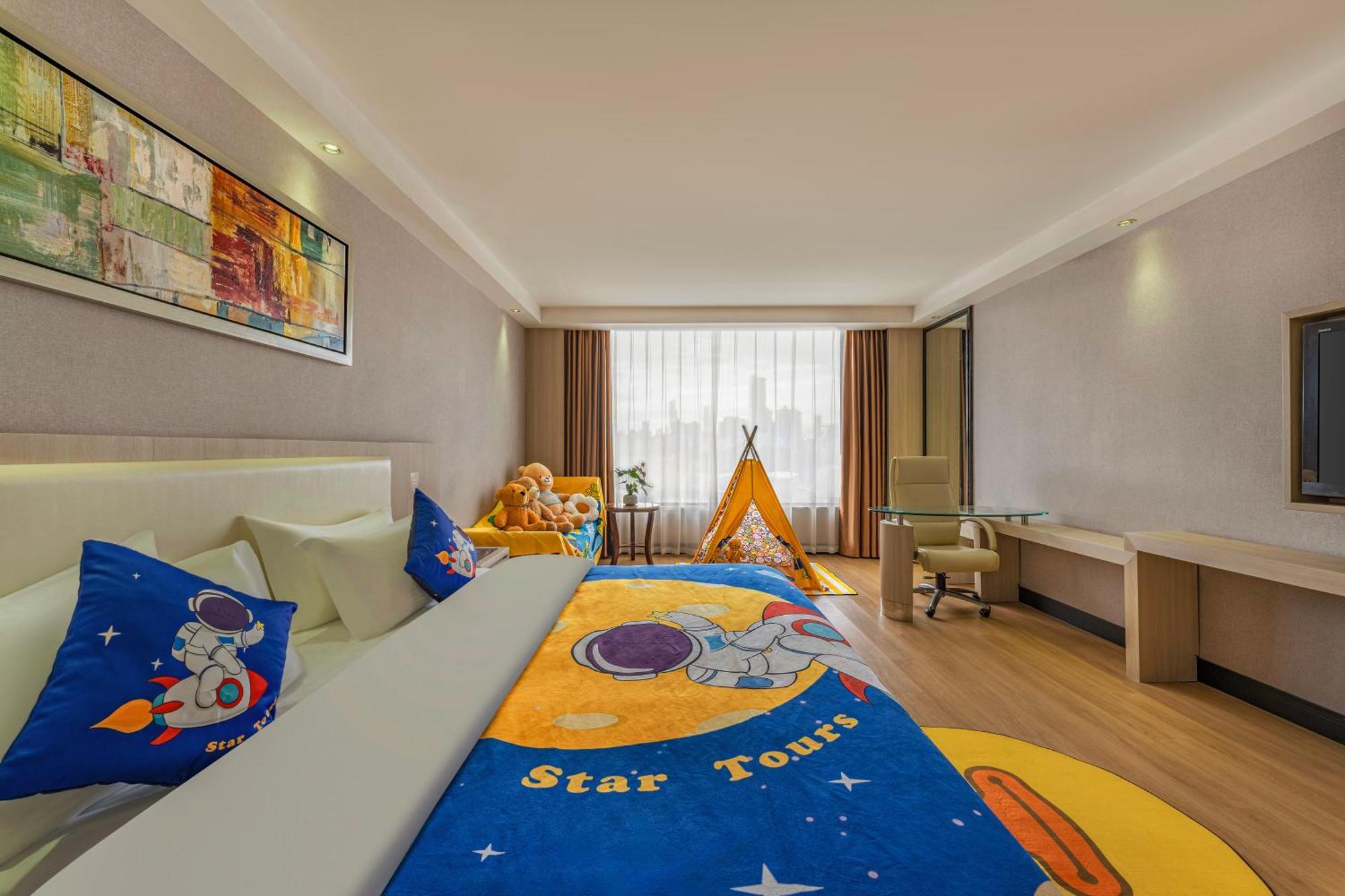 Meihao Mingyue Hotel International Finance City Keyun Road Metro Branch Guangzhou Exteriör bild