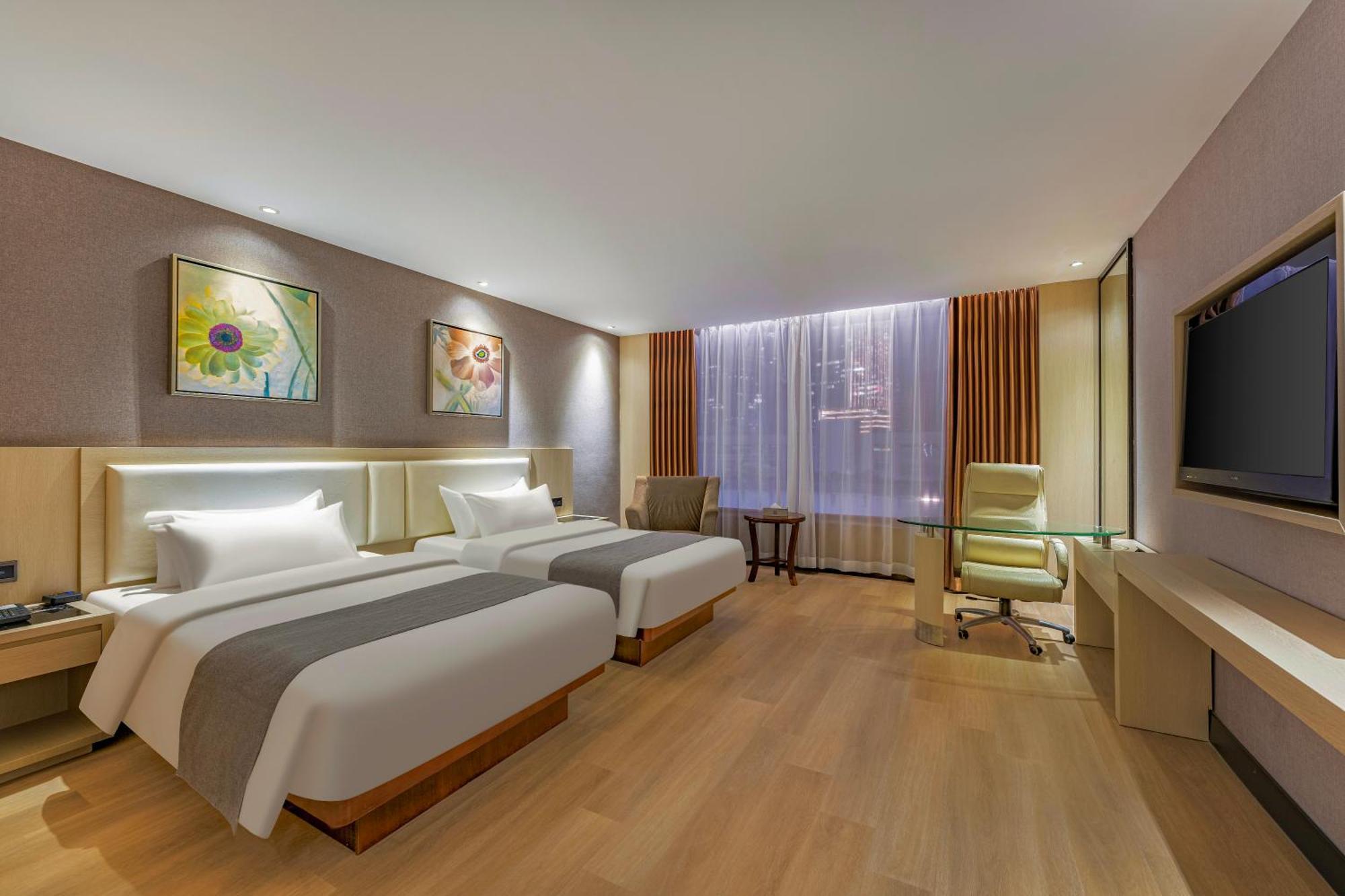 Meihao Mingyue Hotel International Finance City Keyun Road Metro Branch Guangzhou Exteriör bild