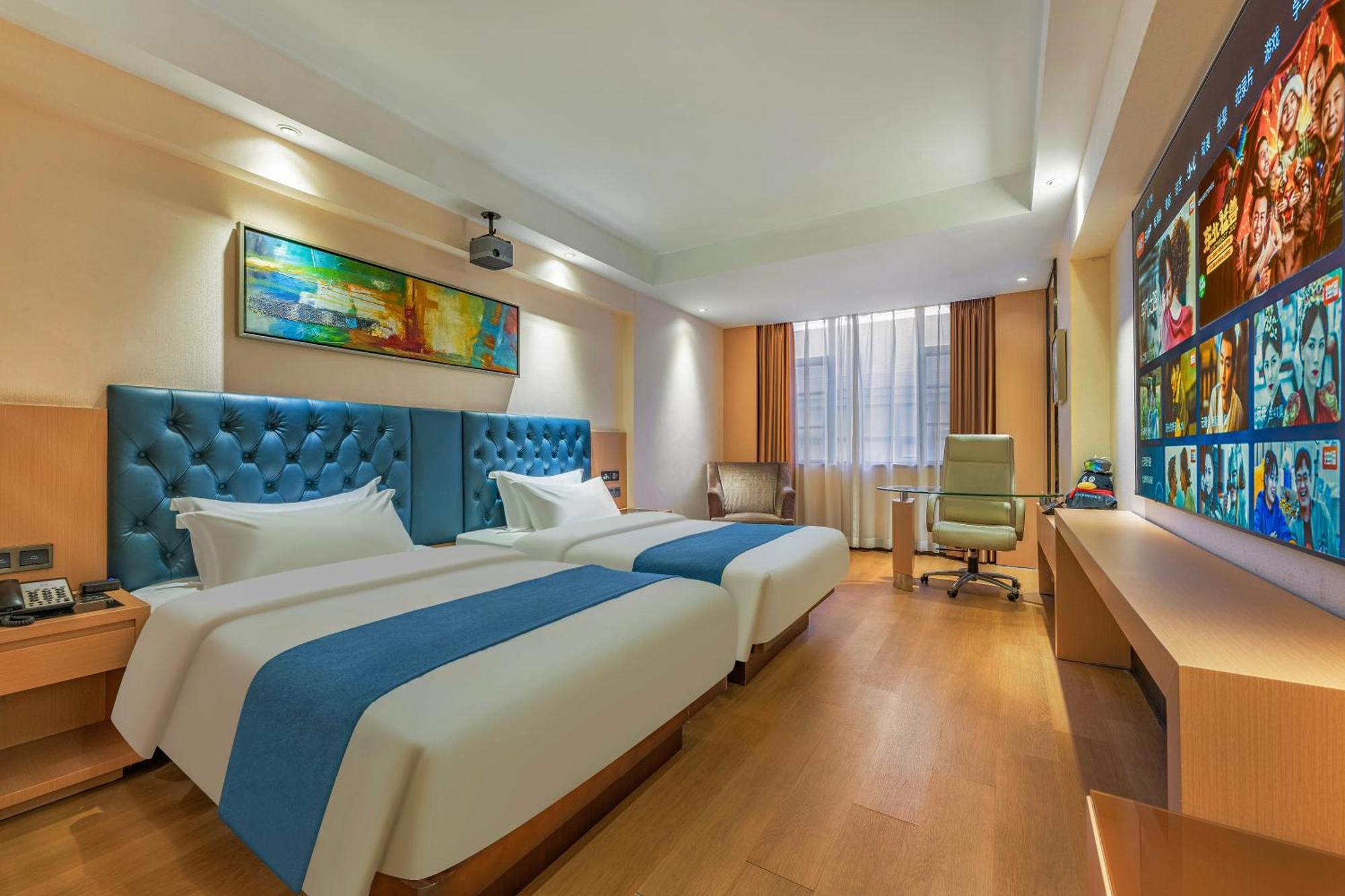 Meihao Mingyue Hotel International Finance City Keyun Road Metro Branch Guangzhou Exteriör bild